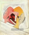 Le baiser Deux Tetes 1931 Kubismus Pablo Picasso